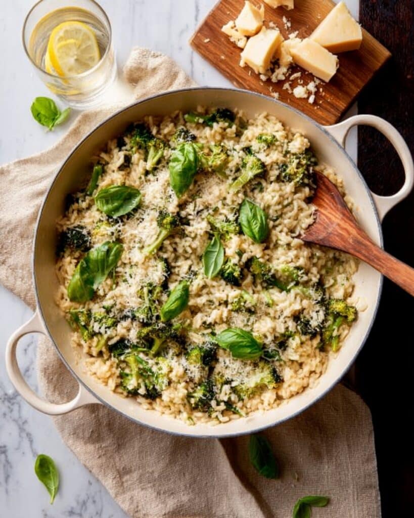 One Pot Broccoli Orzo Recipe