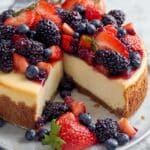 Best Instant Pot Cheesecake with Mixed Berry Topping Recipe