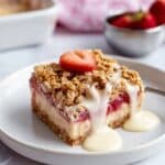 Strawberry Cheesecake Baked Oatmeal Recipe
