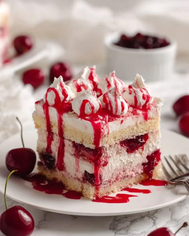 Cherry Amaretto Tiramisu Recipe