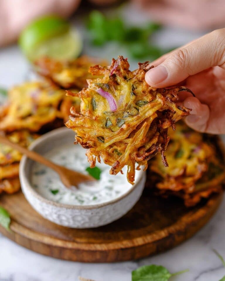Onion Bhaji (Onion Fritters) Recipe