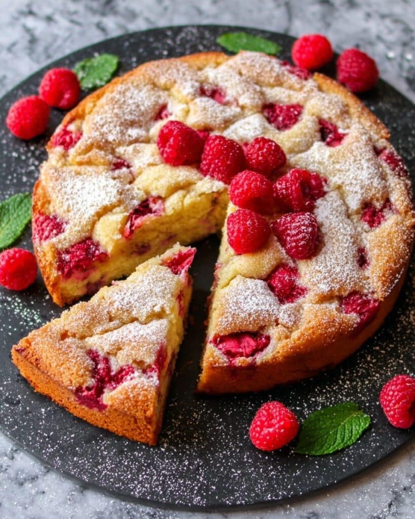 The Easiest Raspberry Coffee Cake Recipe