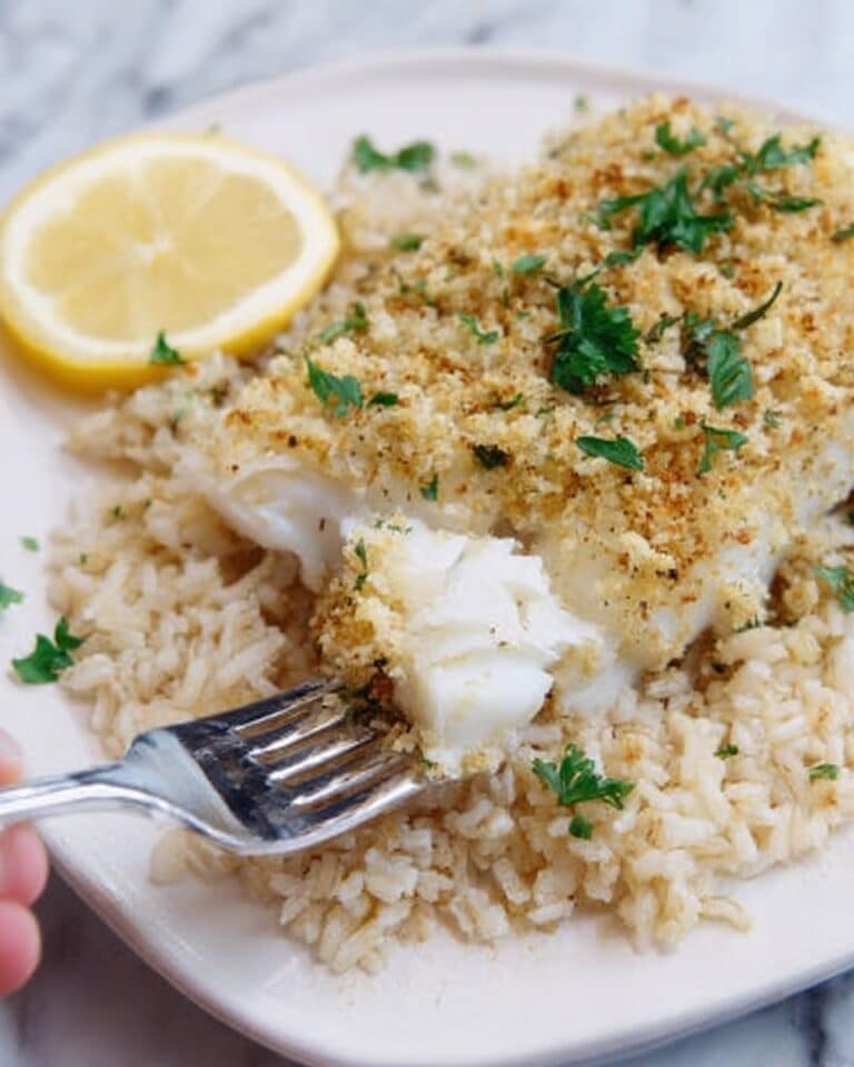 Parmesan Crusted Cod Recipe