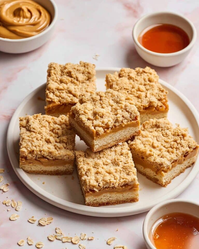 Peanut Butter Oatmeal Bars Recipe