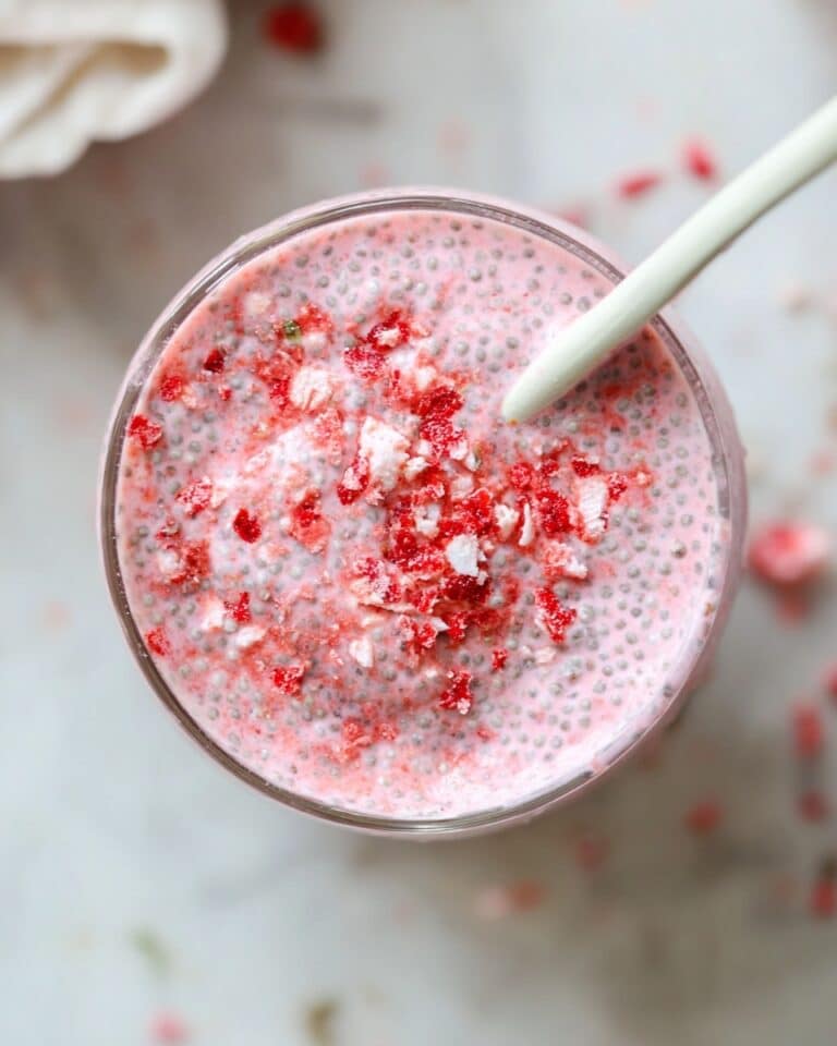 Creamy Strawberry Chia Pudding with Greek Yogurt Recipe