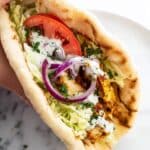 Oven-Baked Chicken Shawarma with Garlic Sauce Recipe