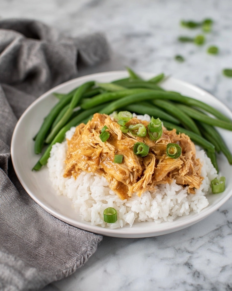 In a black slow cooker, there are two large pieces of light orange chicken sitting in a reddish-brown sauce with small red flakes. On top of the chicken, near the center, is a thick white block of cream cheese that looks soft and smooth. The slow cooker sits on a wooden table next to some opened packets and a bottle of sauce. The overall look is warm and ready for cooking. photo taken with an iphone --ar 4:5 --v 7