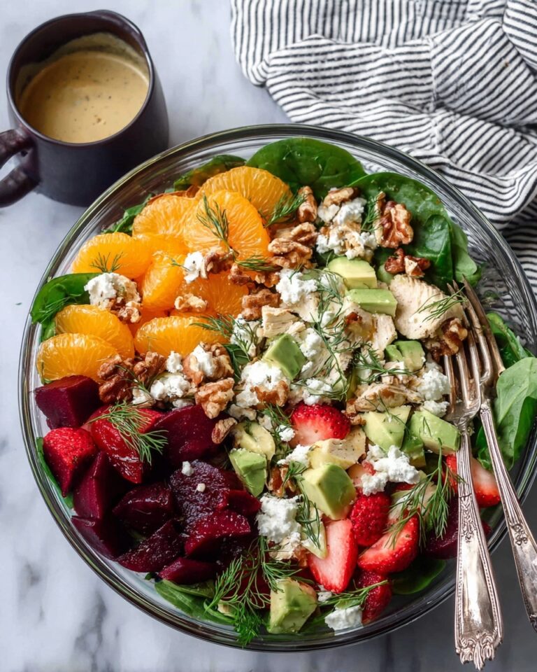 Easy Beet and Goat Cheese Salad Recipe
