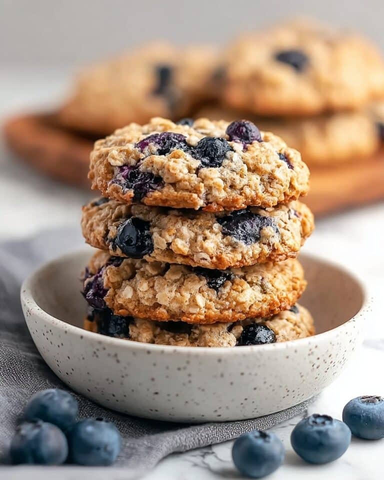 Chewy Blueberry Oatmeal Cookies Recipe
