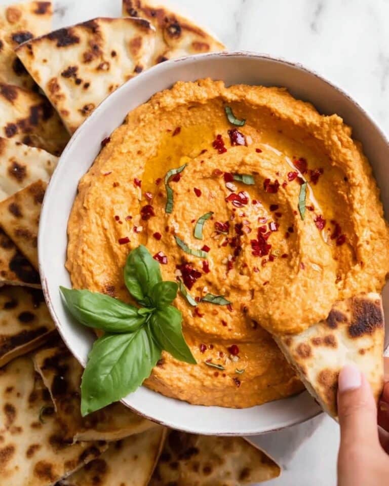 Pizza Hummus – Dairy & Sesame Free Recipe