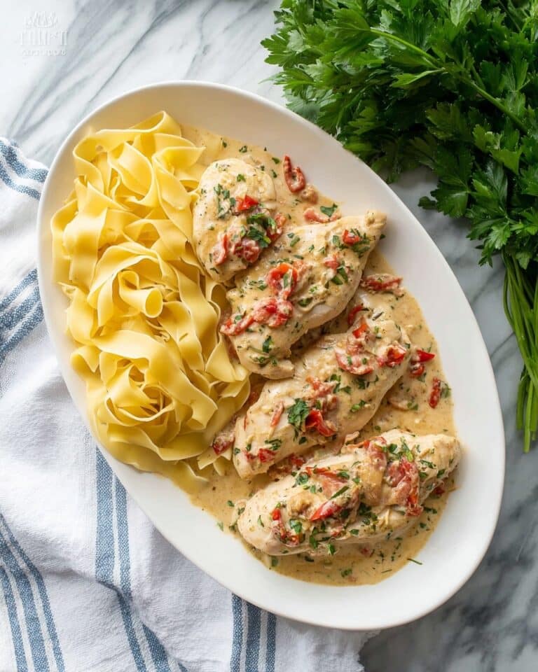 Creamy Italian Instant Pot Chicken Breasts Recipe