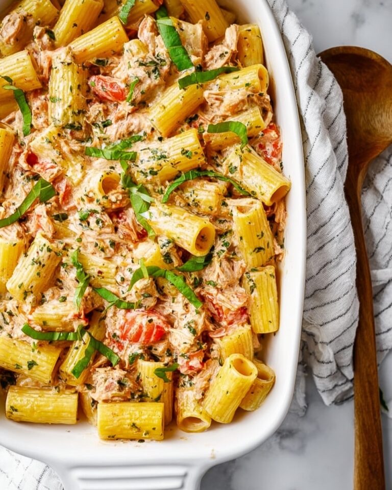 Baked Feta Pasta with Salmon Recipe