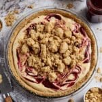 Peanut Butter and Raspberry Jelly Pie Recipe