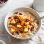 10-Minute Apple Carrot Oatmeal Recipe