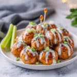 30 Minute Buffalo Chicken Meatballs Recipe