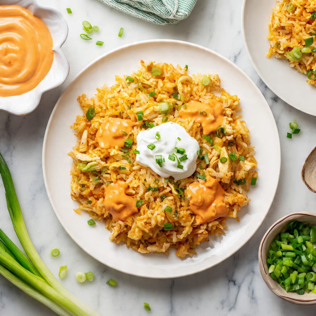 Buffalo Chicken and Rice Recipe