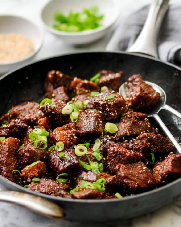 Easy Korean Steak Bites Recipe