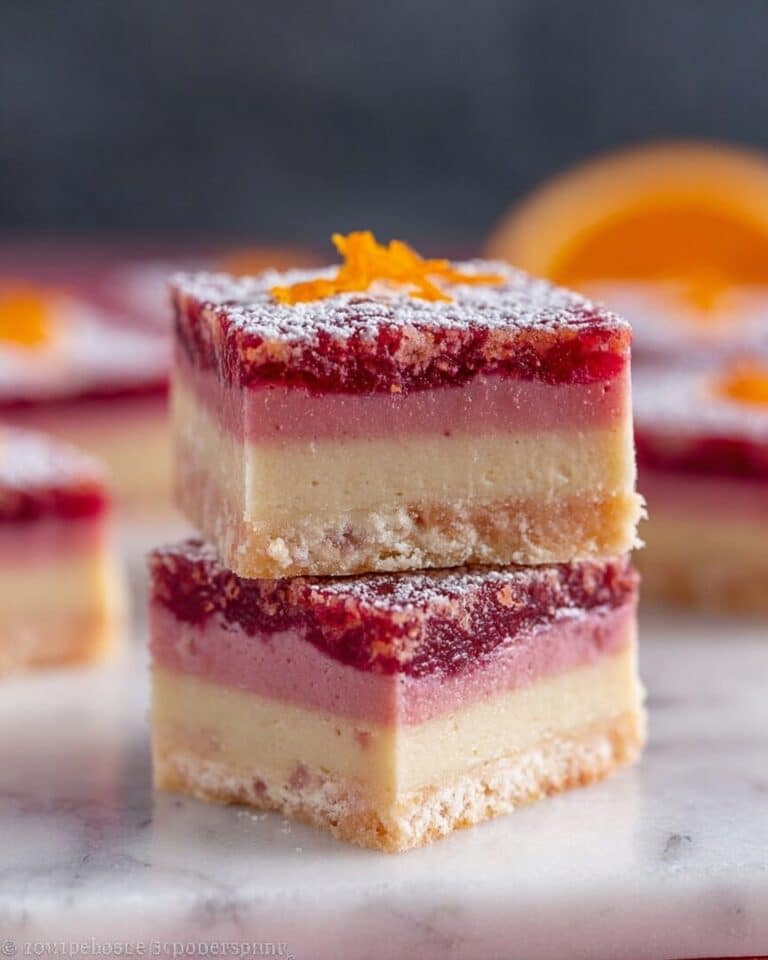 Blood Orange Bars Recipe