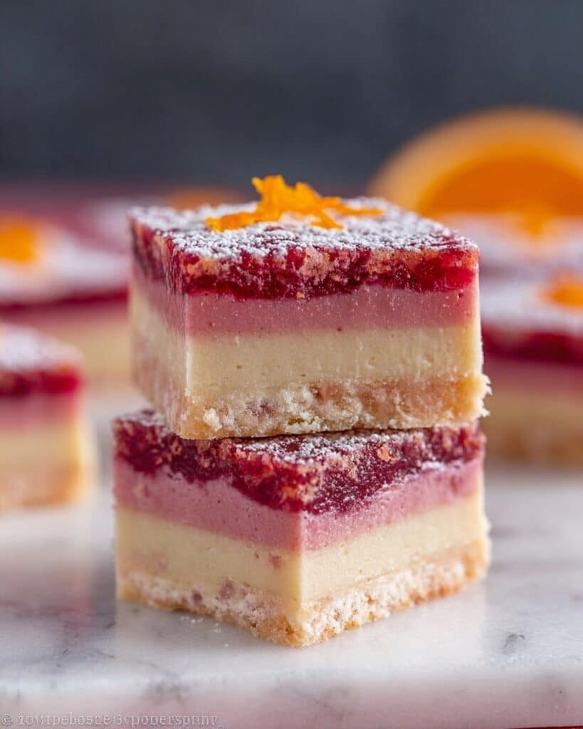 Blood Orange Bars Recipe
