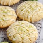 Lime Sugar Cookies with Lime Glaze Recipe