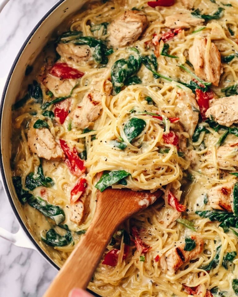 Tuscan Chicken and Spaghetti Squash Recipe