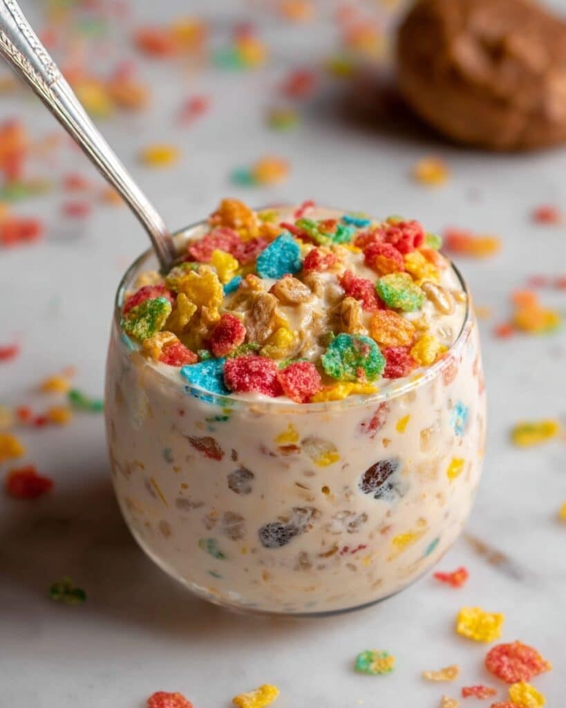 Cereal Milk Overnight Oats Recipe