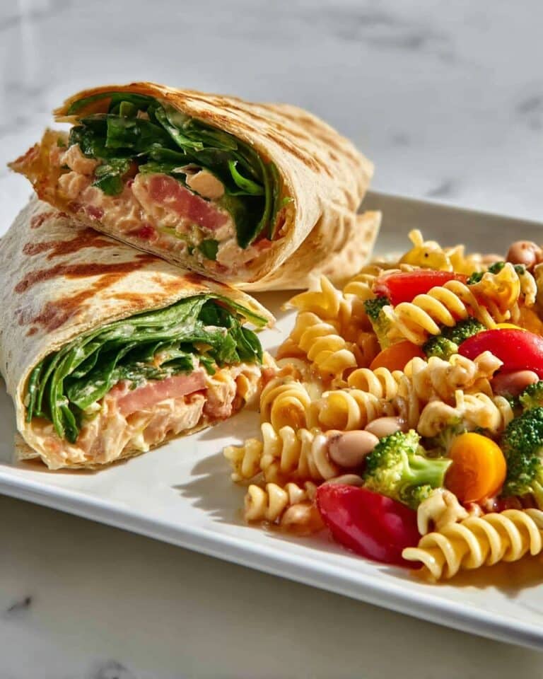 Buffalo Chickpea Wrap Recipe