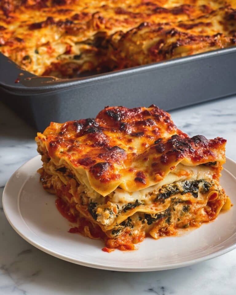 Vegan Spinach Lasagna Recipe