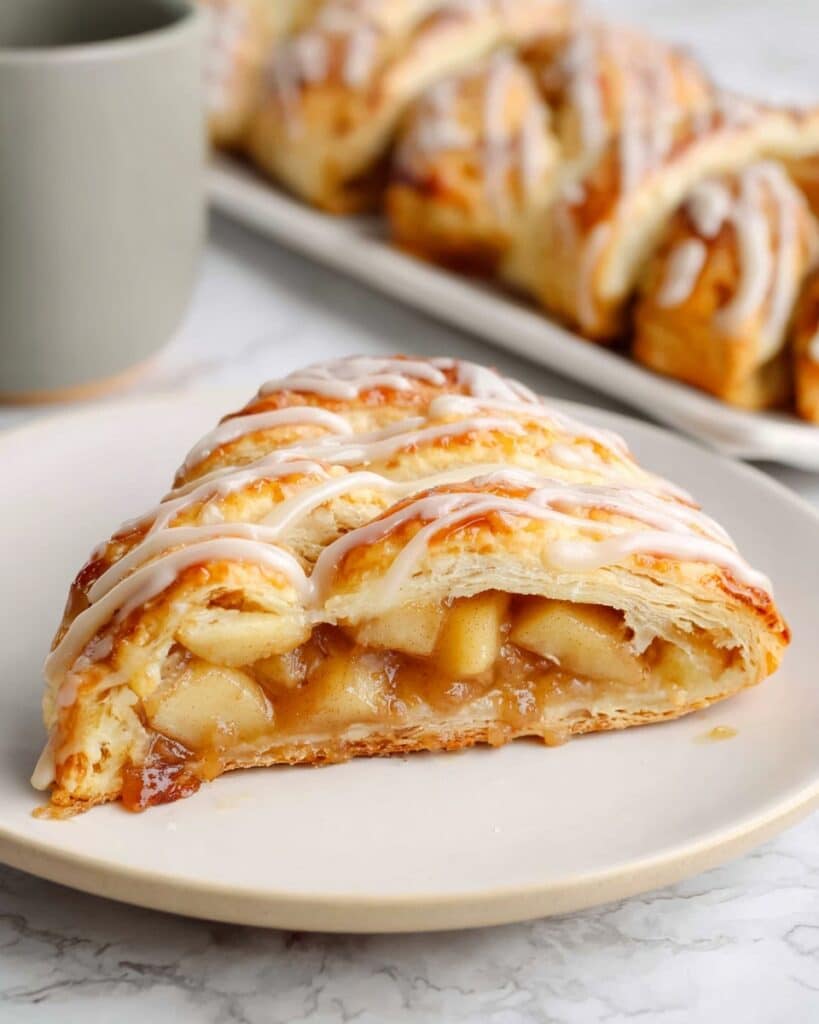 Apple Strudel with Cinnamon Glaze Recipe