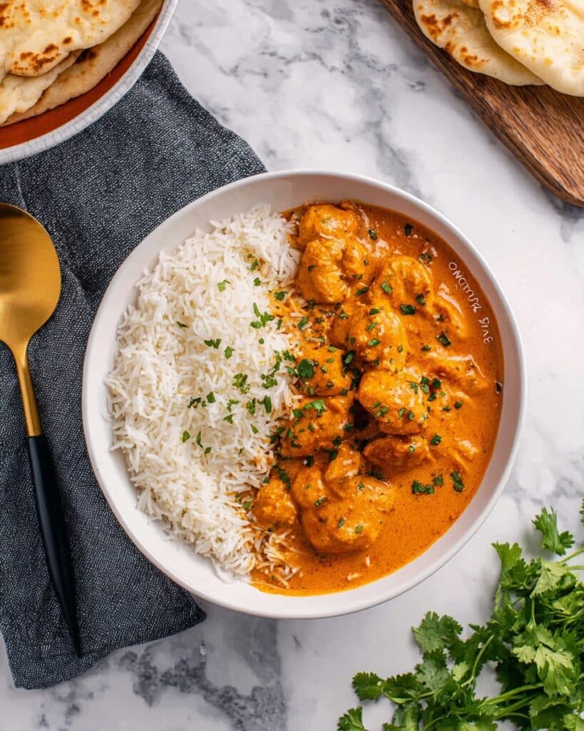 Creamy Butter Chicken with Spiced Tomato Sauce Recipe