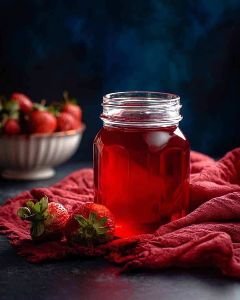Homemade Strawberry Syrup Recipe