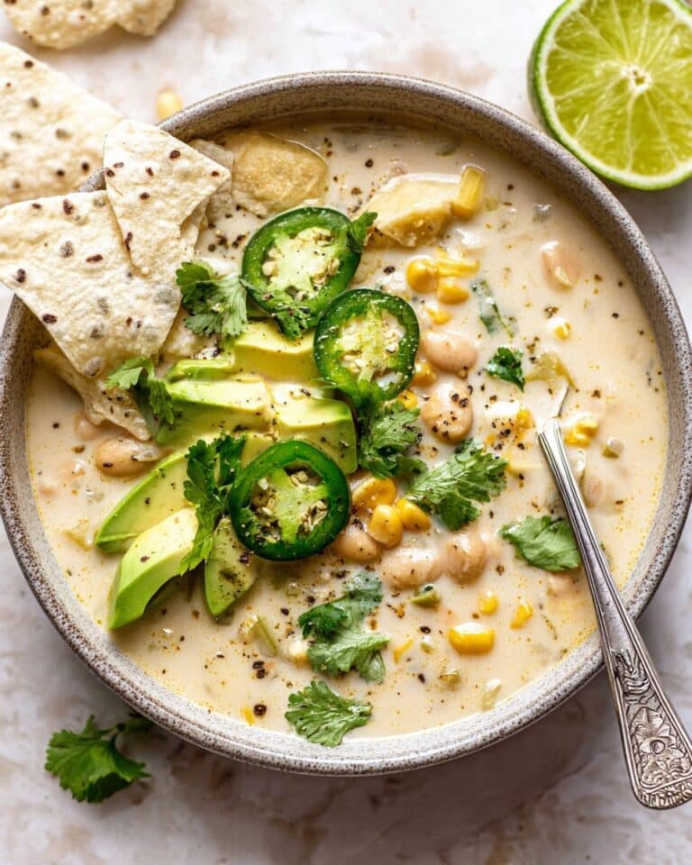 White Bean Enchilada Soup Recipe