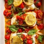 Mediterranean Baked Cod Recipe