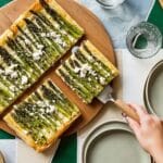 Easy Upside Down Sheet-Pan Asparagus Tart Recipe