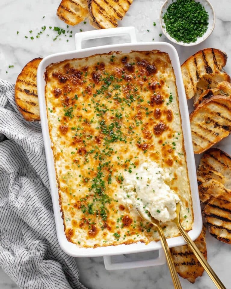 Creamy Baked Feta Cheese Dip Recipe