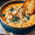 Crock Pot Creamy Chicken Parmesan Soup Recipe