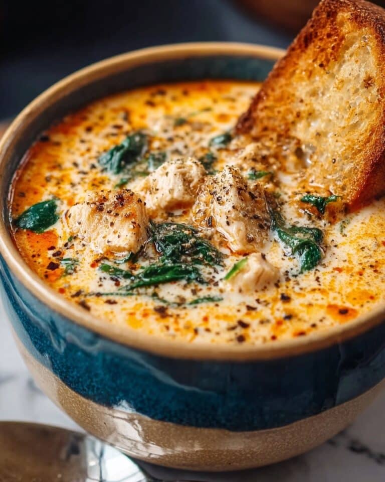 Crock Pot Creamy Chicken Parmesan Soup Recipe
