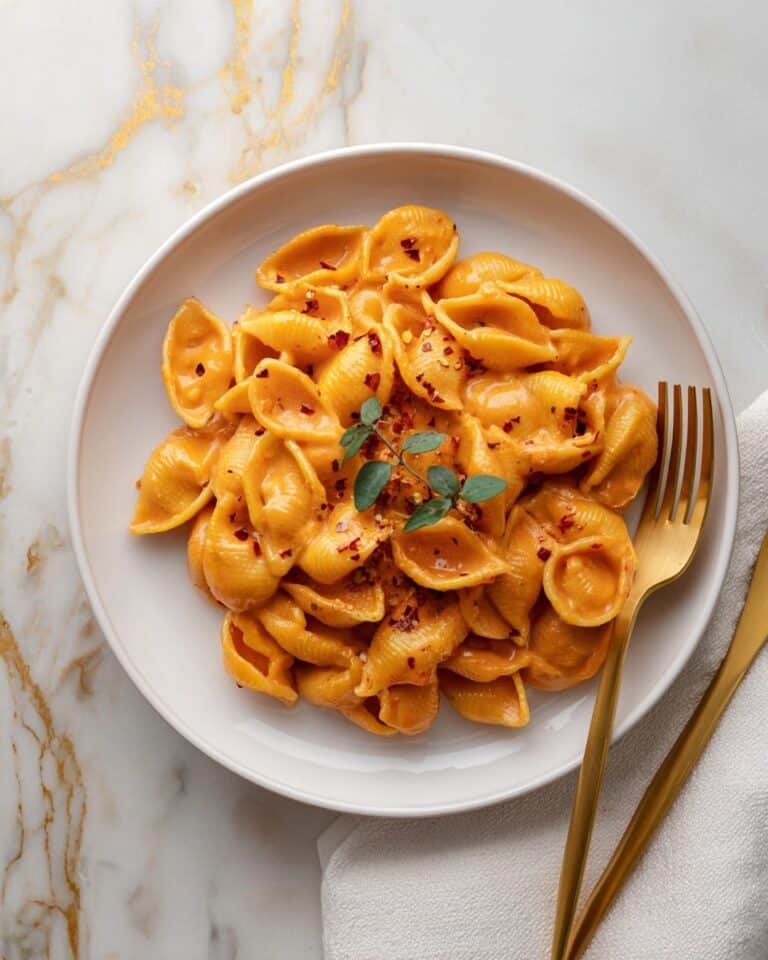Butternut Squash Baked Feta Pasta Recipe