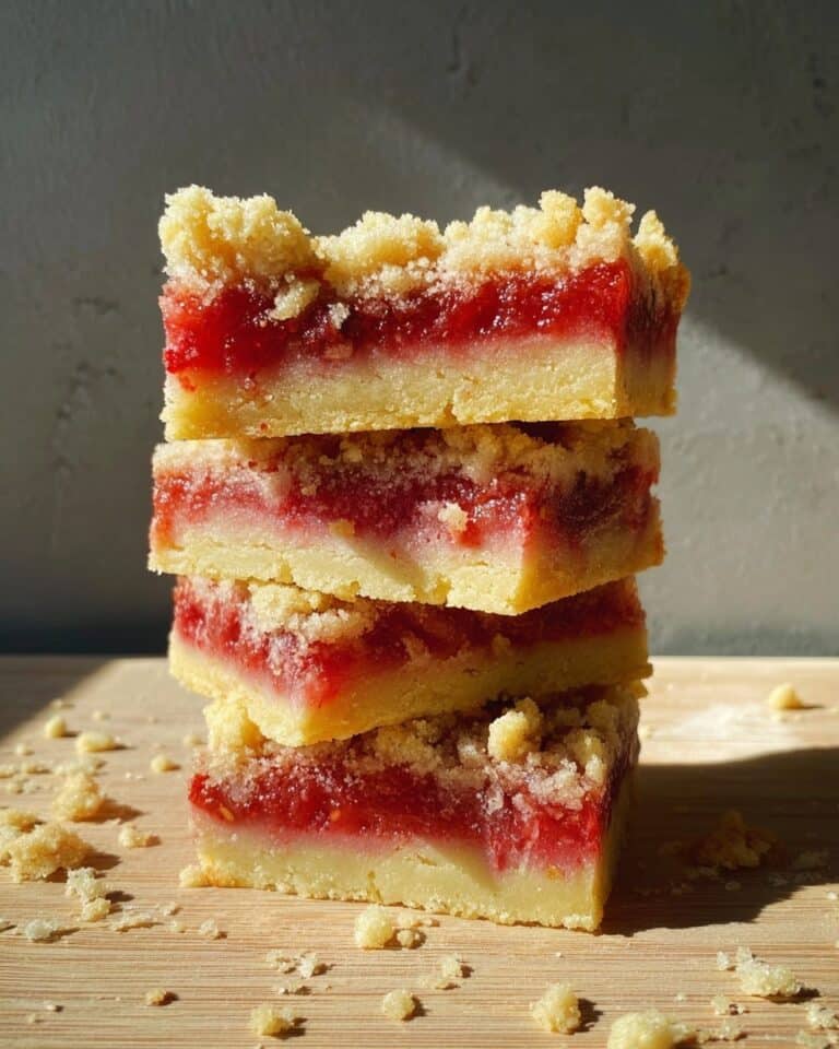 Strawberry Crumb Bars (Paleo, Gluten Free) Recipe