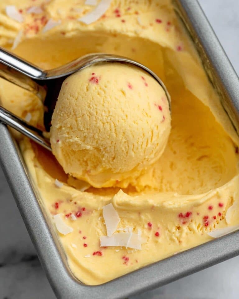 Chili Lime Mango Sorbet Recipe