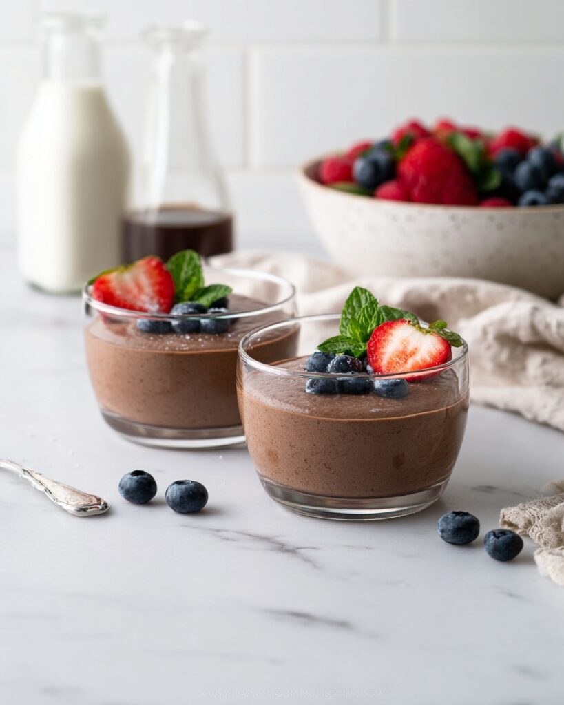 Chocolate Chia Pudding for Babies and Toddlers Recipe