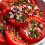 Italian Tomato Salad (Marinated Tomato Salad) Recipe
