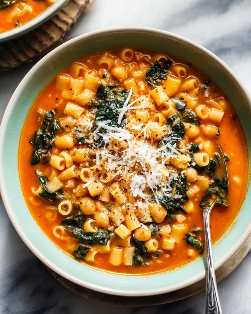 Pasta e Ceci (Italian Pasta and Chickpea Stew) Recipe