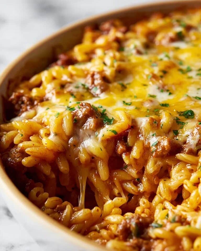 Classic Amish Hamburger Casserole Recipe