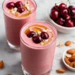 Almond Cherry Smoothie Recipe: A Refreshing Vegan Breakfast or Snack Recipe