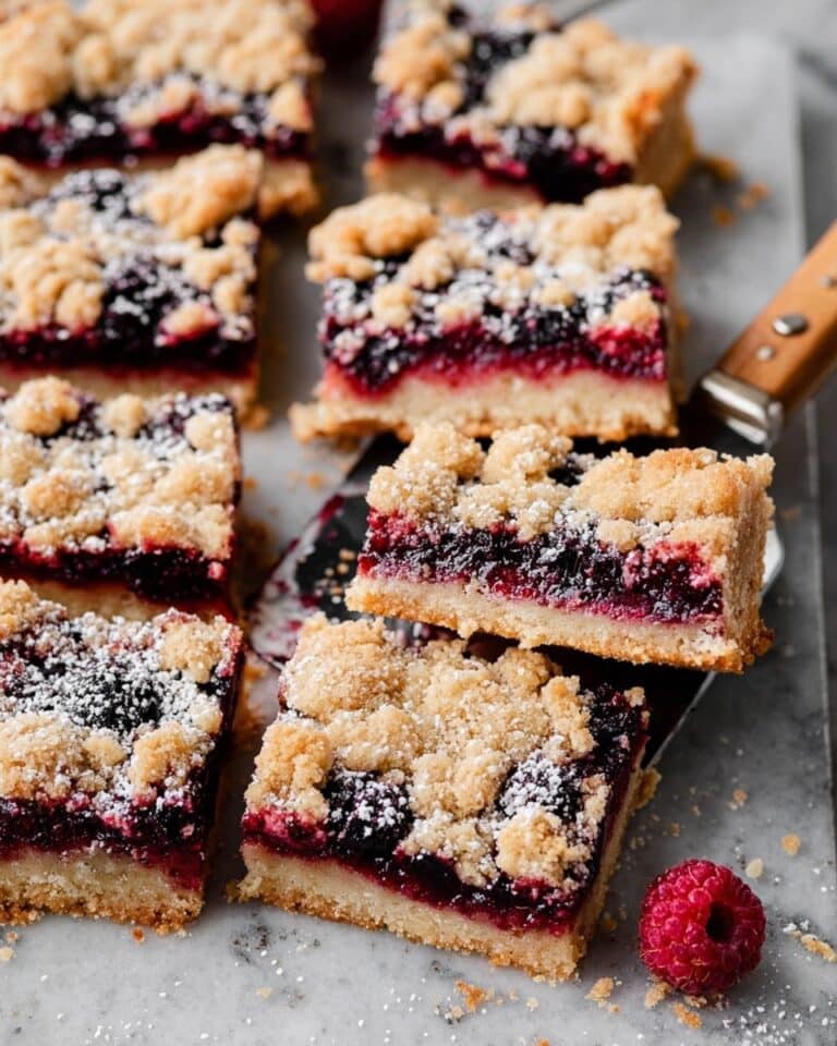 Blackberry Pie Bars Recipe