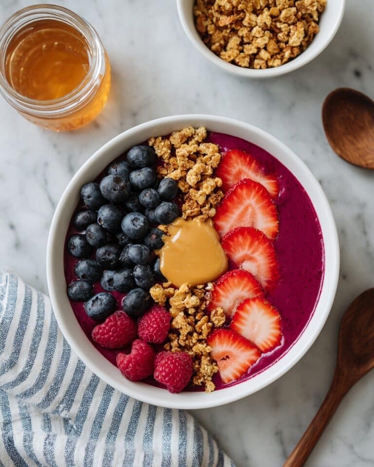 Peanut Butter Acai Bowl Recipe