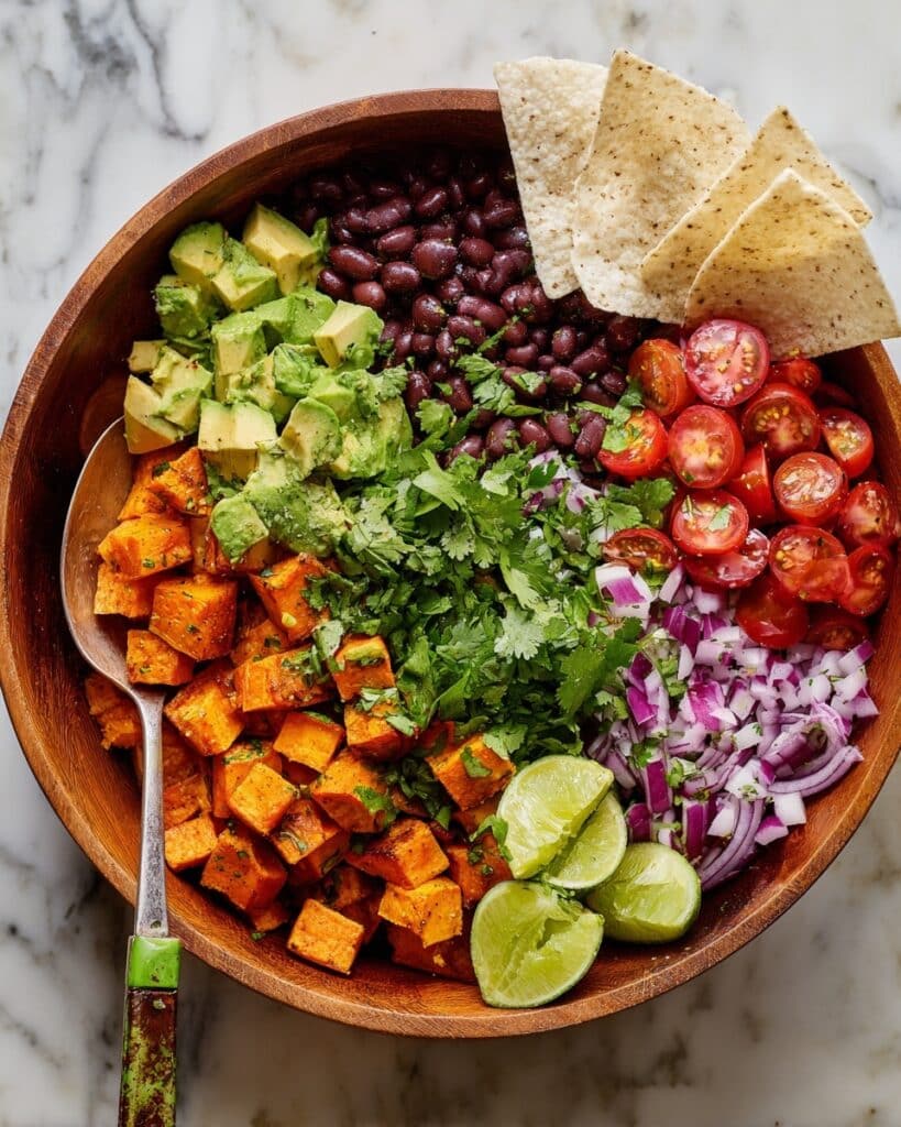 Chipotle Roasted Sweet Potato Salad Recipe