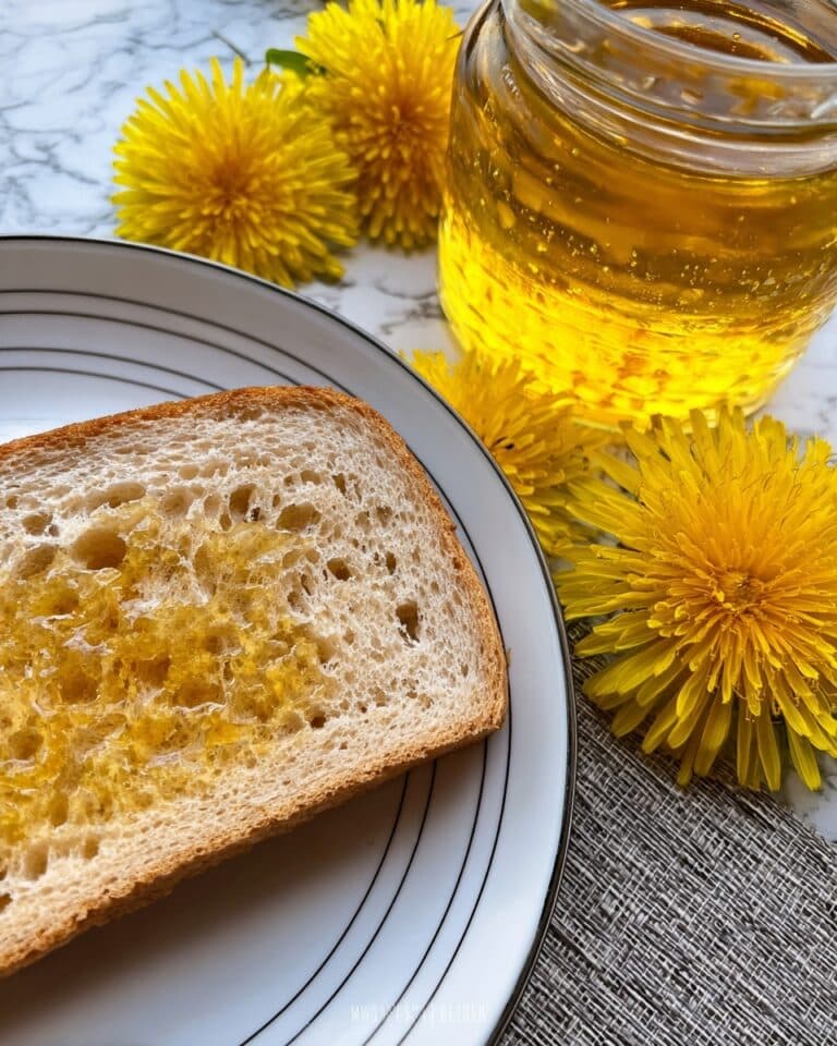 Homemade Dandelion Honey Recipe