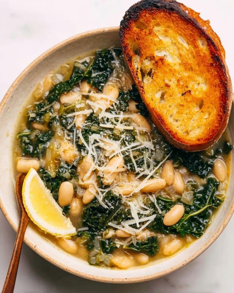Braised White Beans and Greens with Lemon Recipe